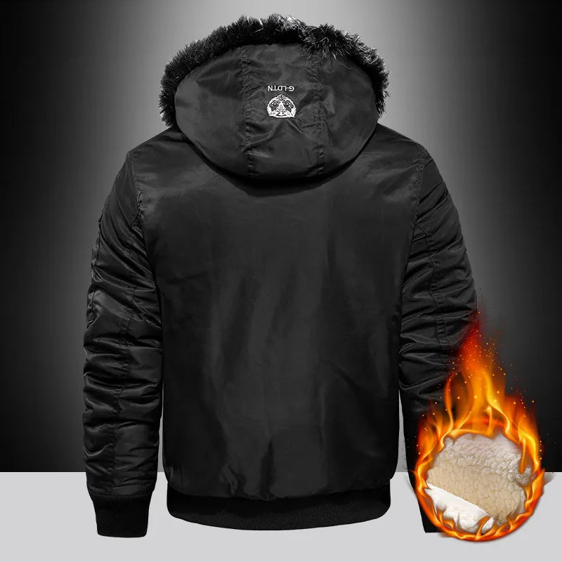 Warm Hooded Jacket